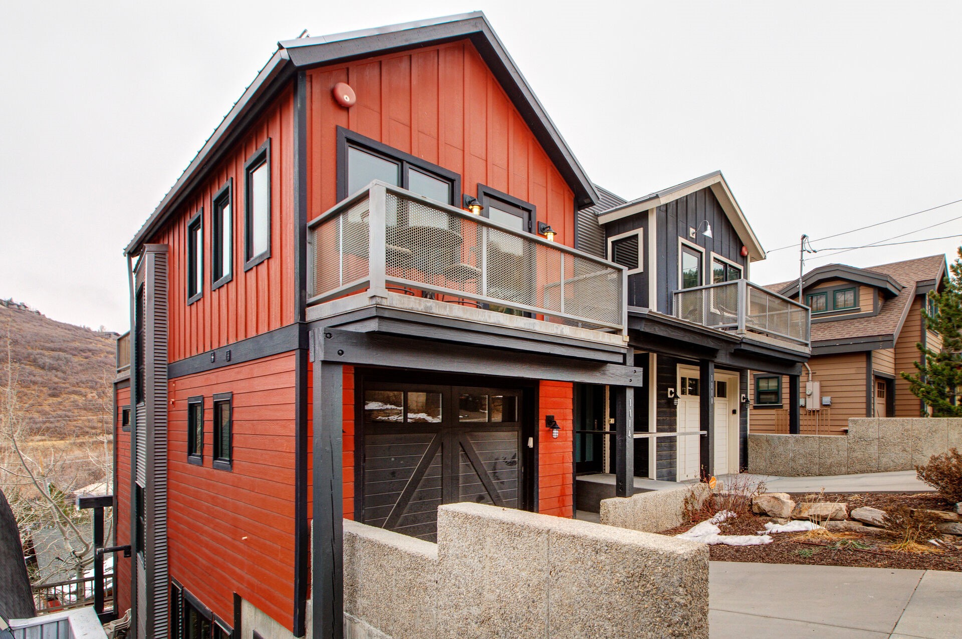 Front Picture of One of Our Online School Vacation Rentals in Park City.